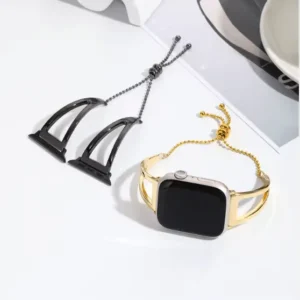 Watch Band Bangle - Black