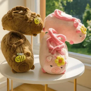 Plush Animal Handbag with Cute Design